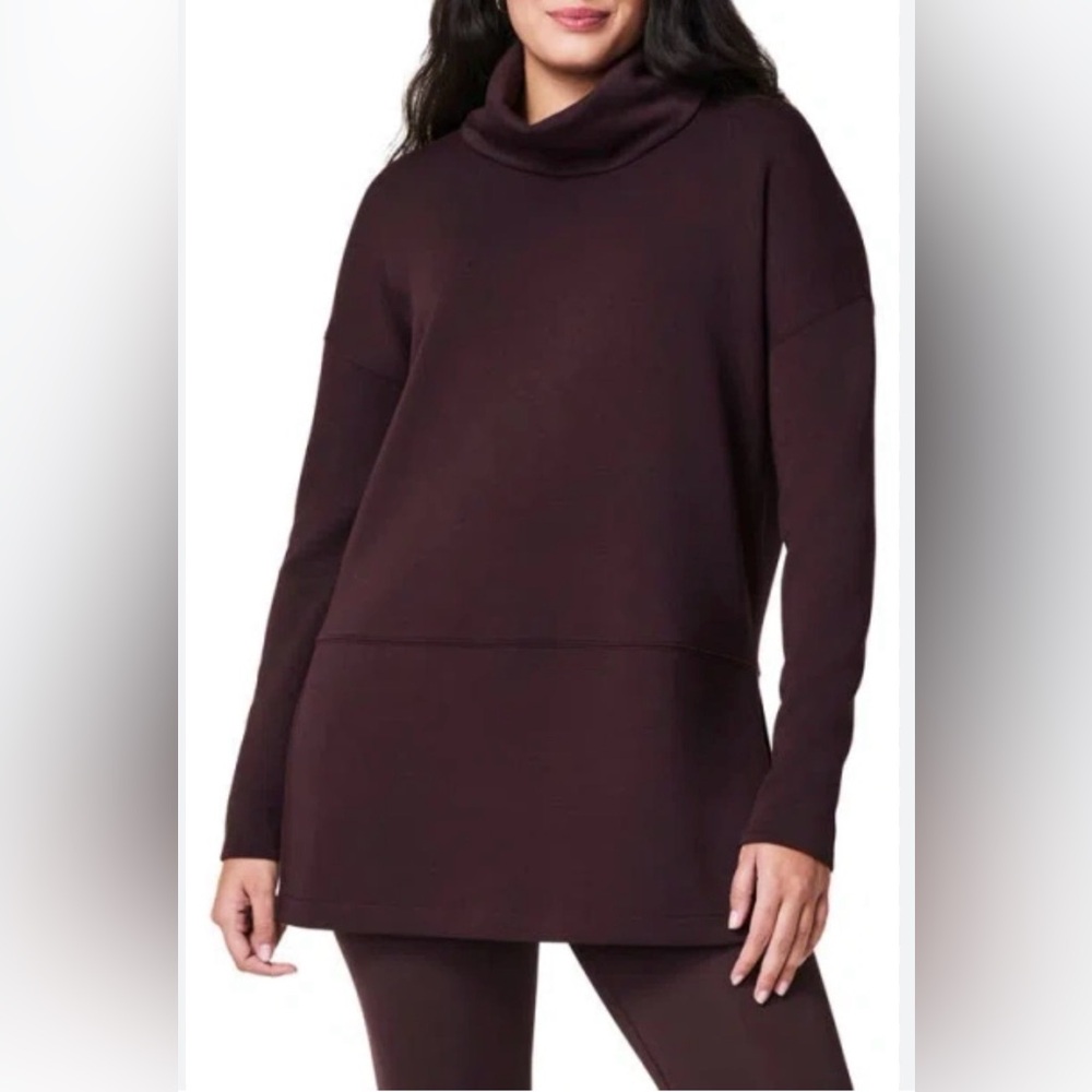 Spanx Air Essentials Soft Stretch Turtleneck Tuni… - image 1